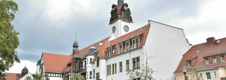 Das Rathaus in Freital.